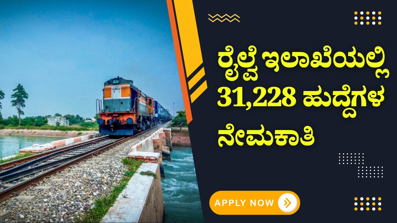 Recruitment of 31,228 Posts in Railway Department